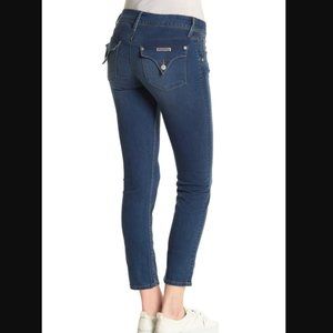 Hudson | Dark Wash Cropped Skinny Jeans